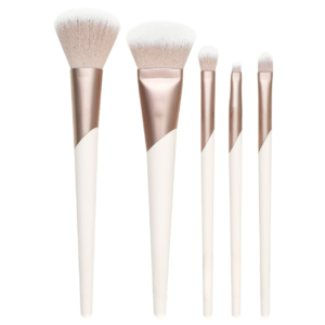 Natural Elegance Professional Face Makeup & Foundation 5 Piece Brush Set