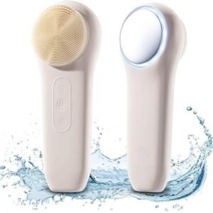 Waterproof Silicone Face Brush Cleanser w/Fast USB-C Charger